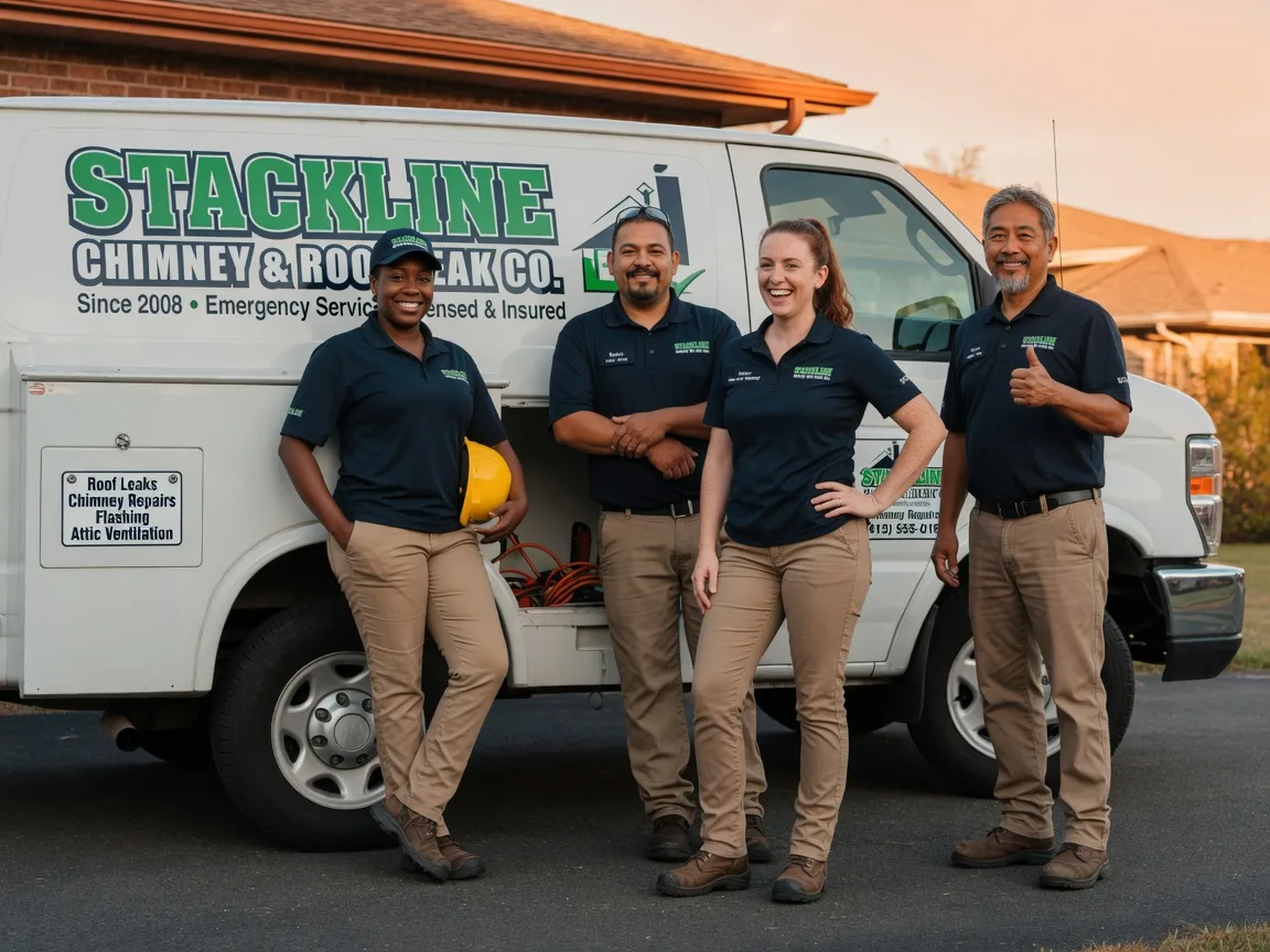 Chimney flashing repair company in Riverdale, NE